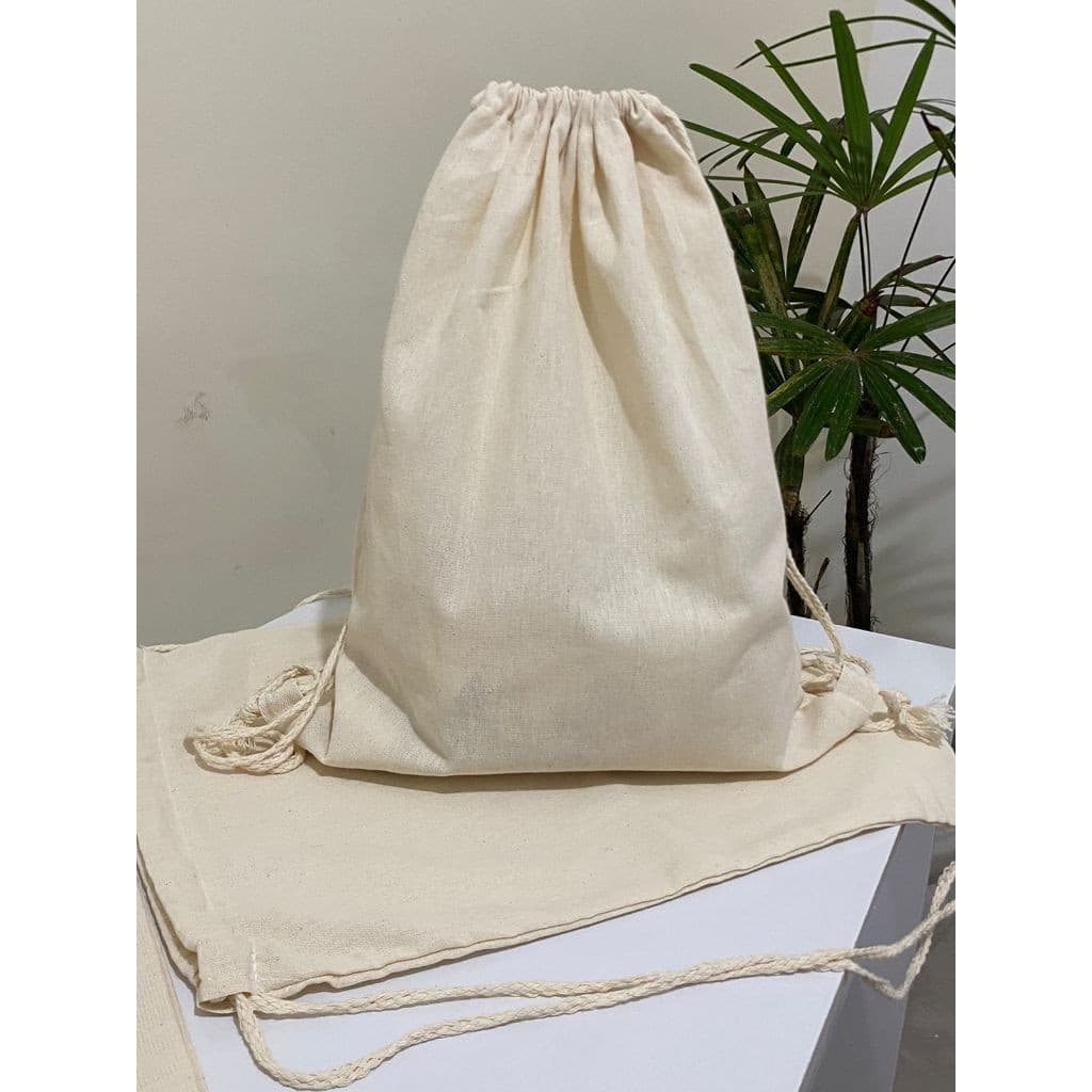 Mochila (Estilo sacochila) Grande 34cmx43cm 100% Ecológica