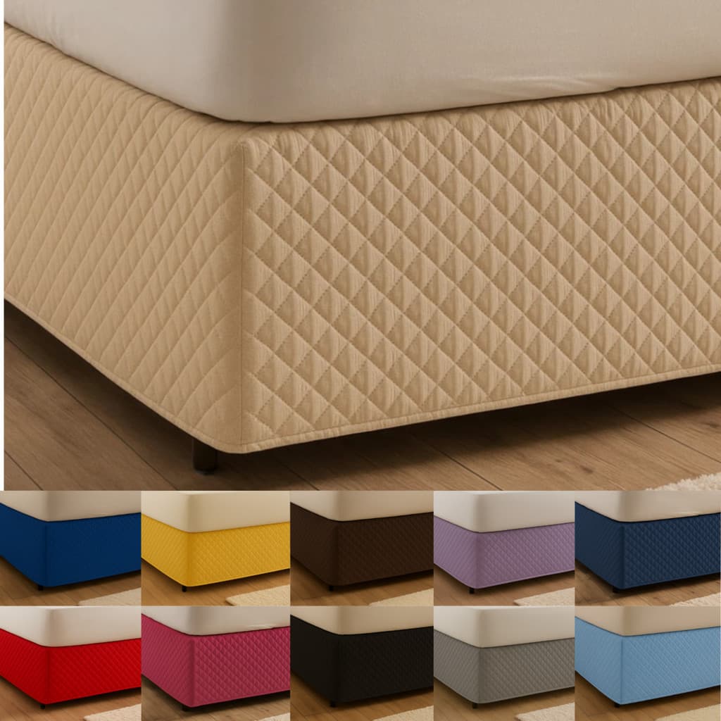 Saia Box Matelada Com Elástico Casal Padrão/Solteiro/Queen/King