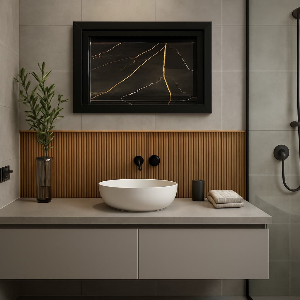 Nicho De Porcelanato Para Banheiro 60x30 cm De Embutir Na Parede Porta Shampoo - ENVIO IMEDIATO