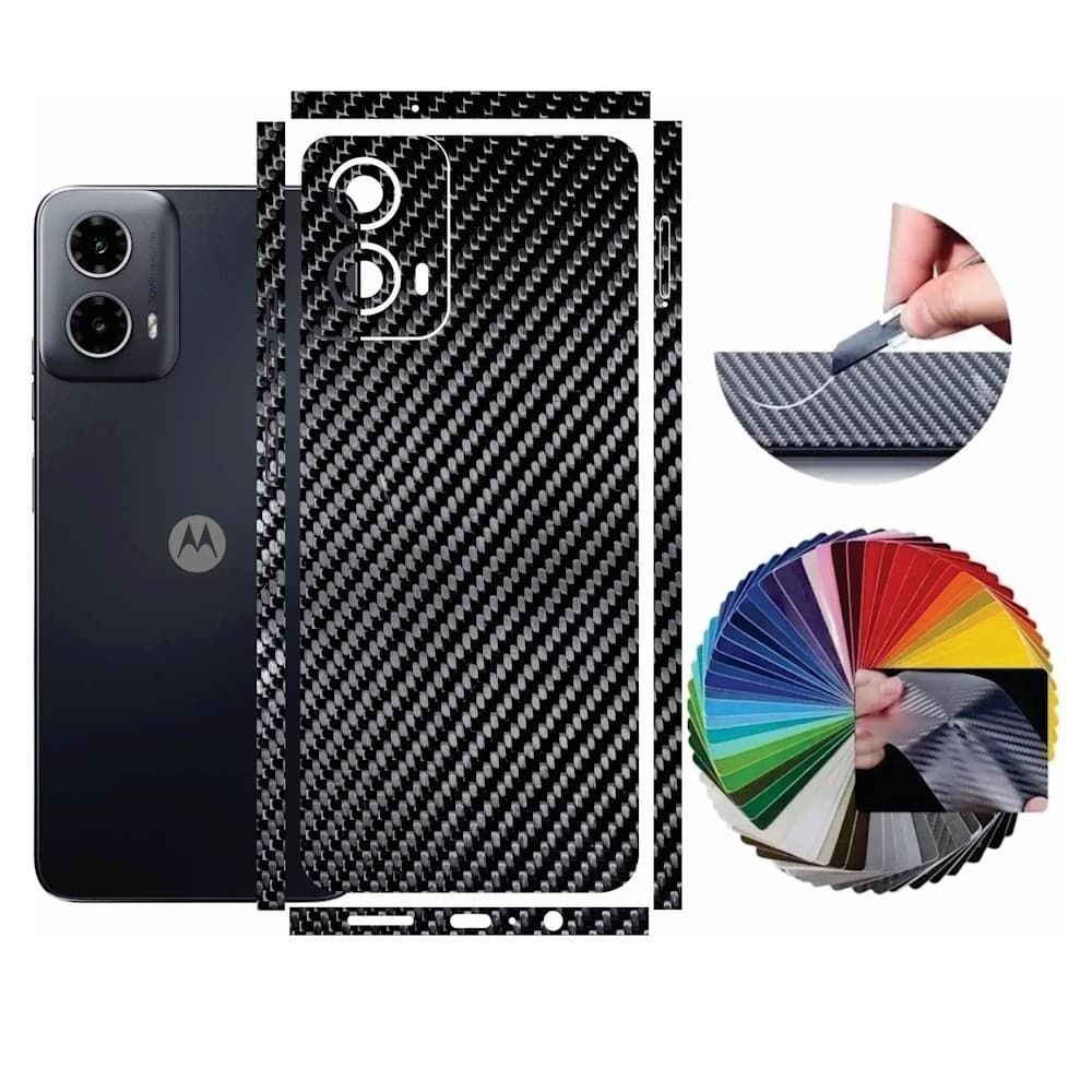 Película Motorola Moto G34 Adesivo Skin Protetora Anti-risco Segurança Contra Arranhões Guard