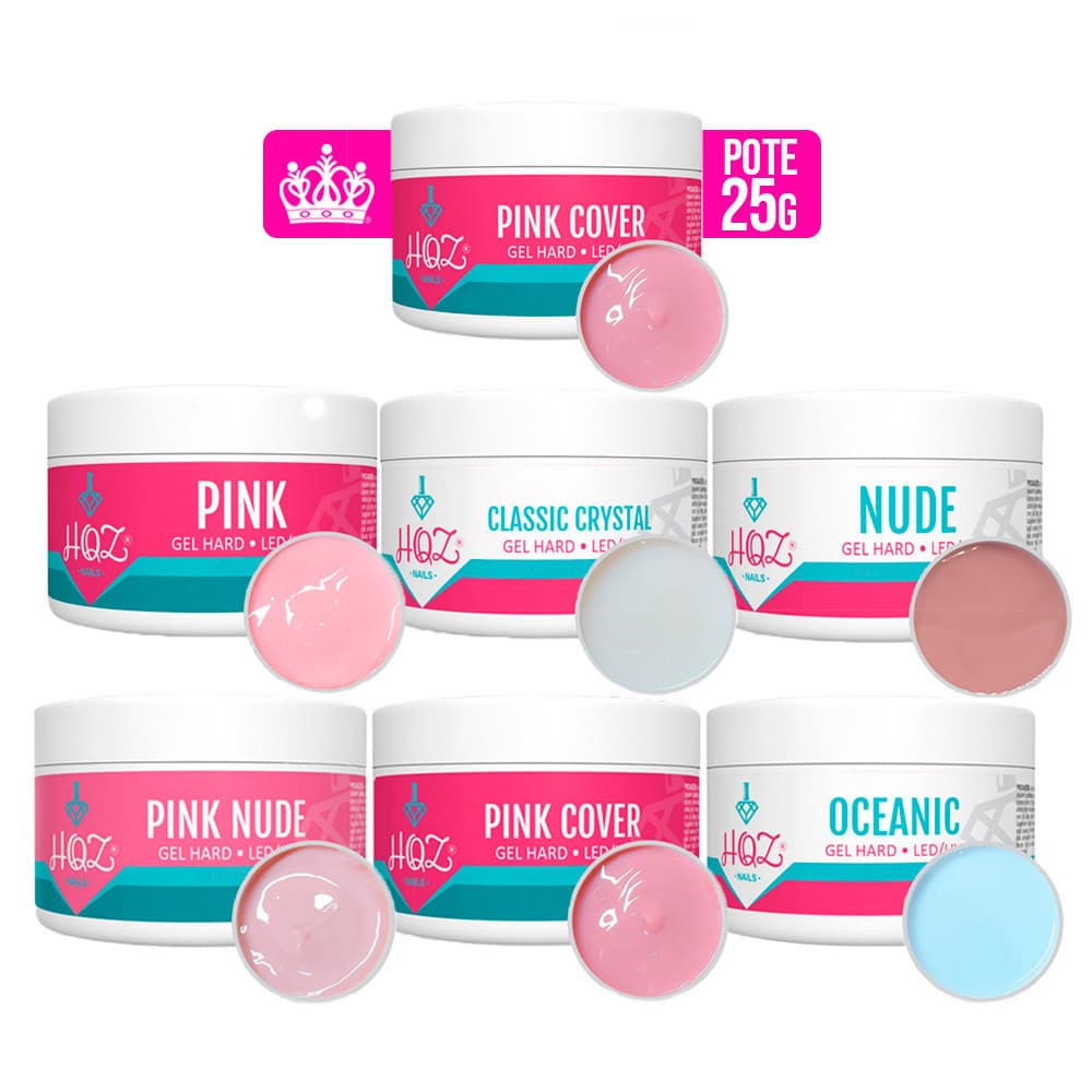 Gel Hard Autonivelante ou Control 25g - HQZ Nails