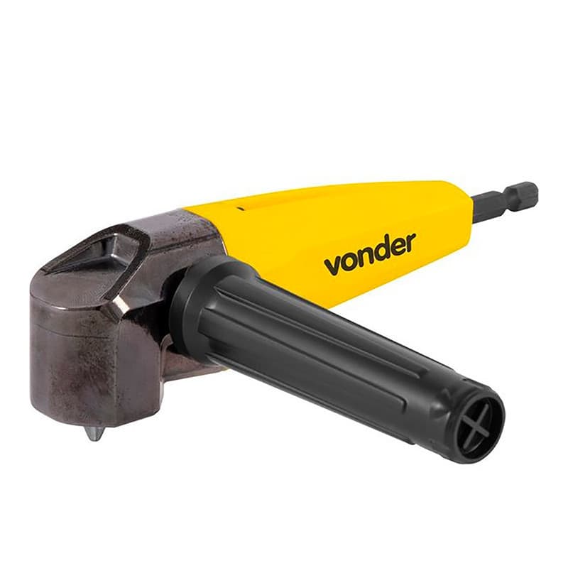 Adaptador Angular 1/4" Parafusadeira Furadeira Vonder 35.99.014.014