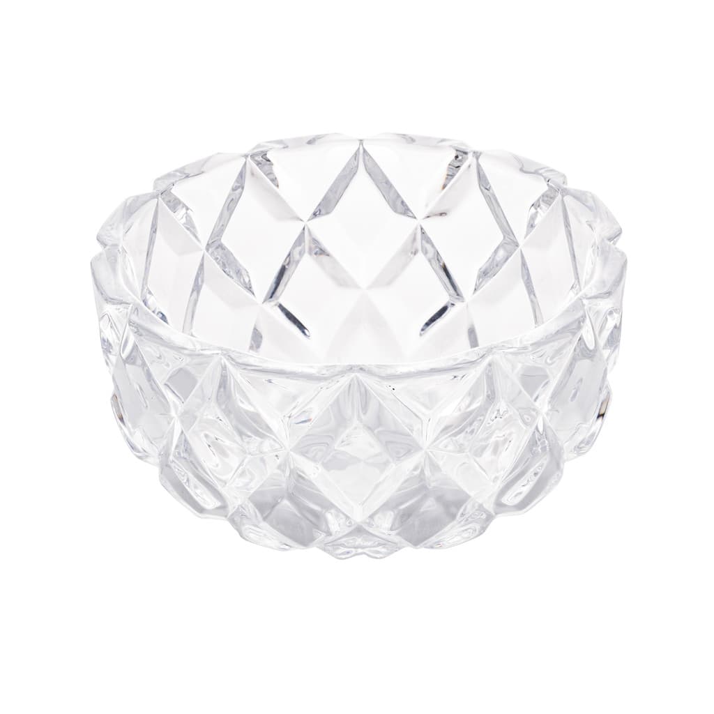 Centro De Mesa Decorativo Cristal 18x10cm Diamond Deli Lyor