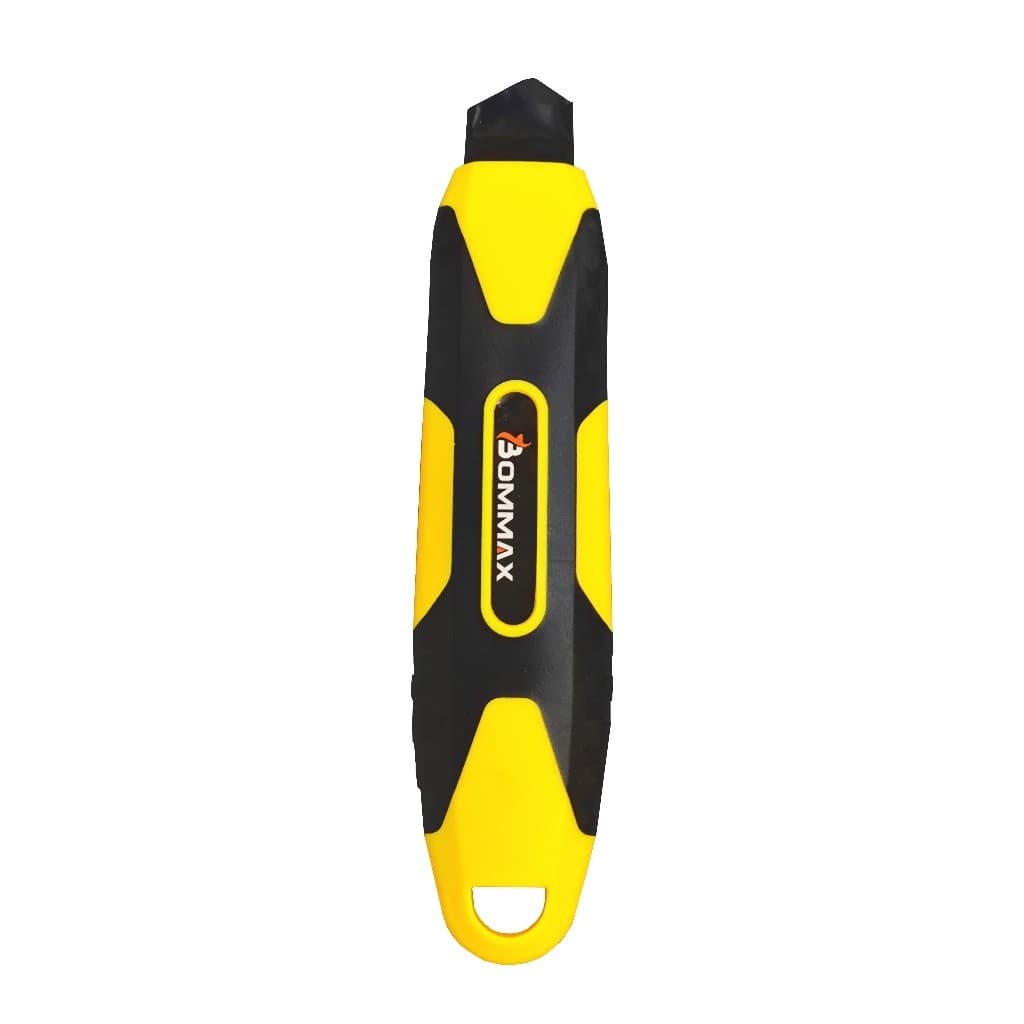 Estilete Profissional Bommax Emborrachado Retrátil - BM-T1213