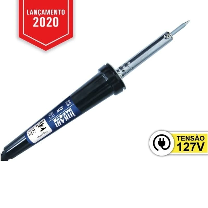 Ferro de Solda 40w 127v MAX 40 Hikari