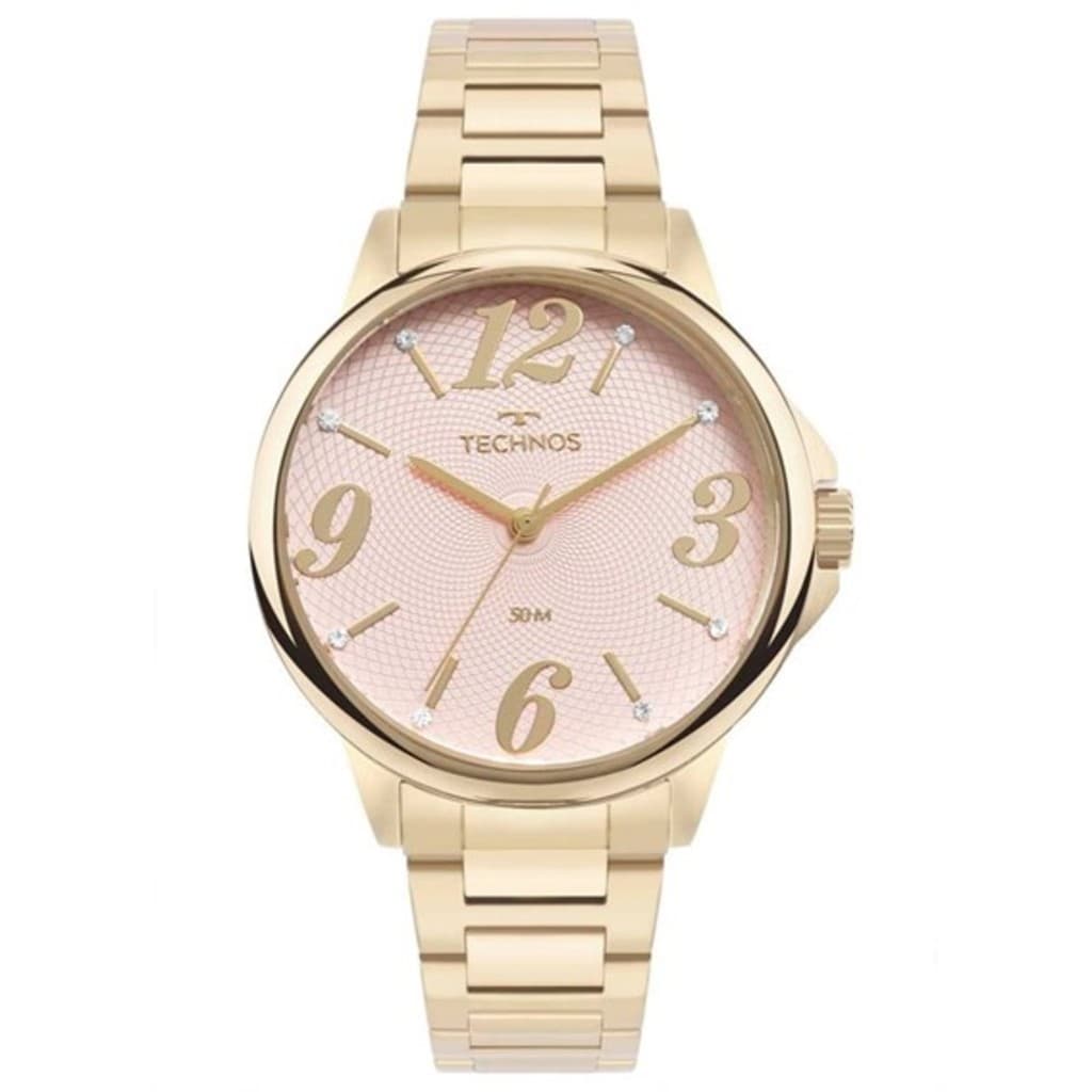 RELÓGIO TECHNOS FEMININO DOURADO 2035MWS/1T