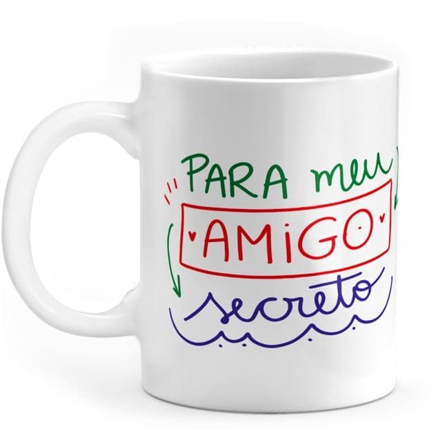Caneca Para Meu Amigo Secreto