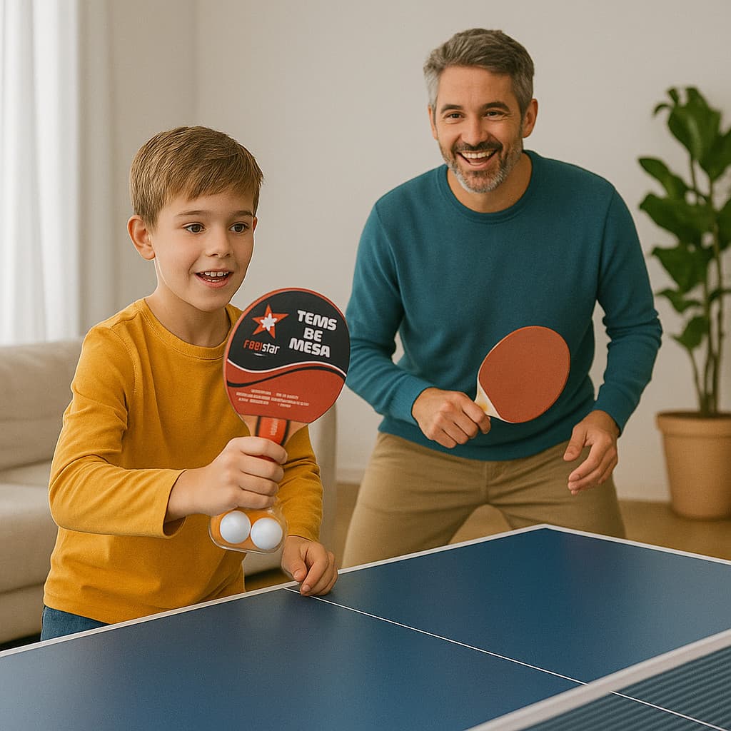 Ping Pong Kit Completo 2 Raquetes Emborrachadas 3 Bolinhas Rede Tênis de Mesa Profissional Jogo