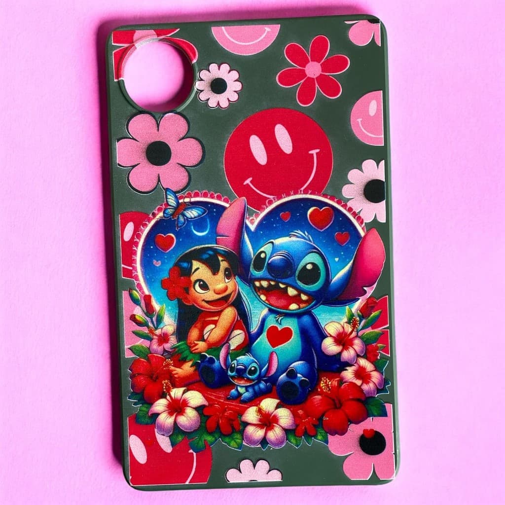 Capa Tablet Stitch Infantil Redmi Pad SE 8.7 Emborrachada Silicone " ENVIO IMEDIATO !