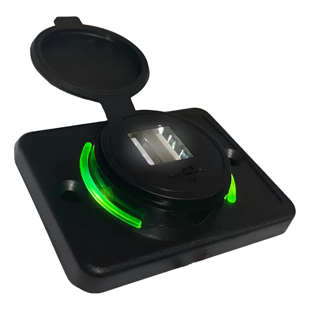 Carregador Tomada Adaptador De Carro Usb Duplo 3.1a