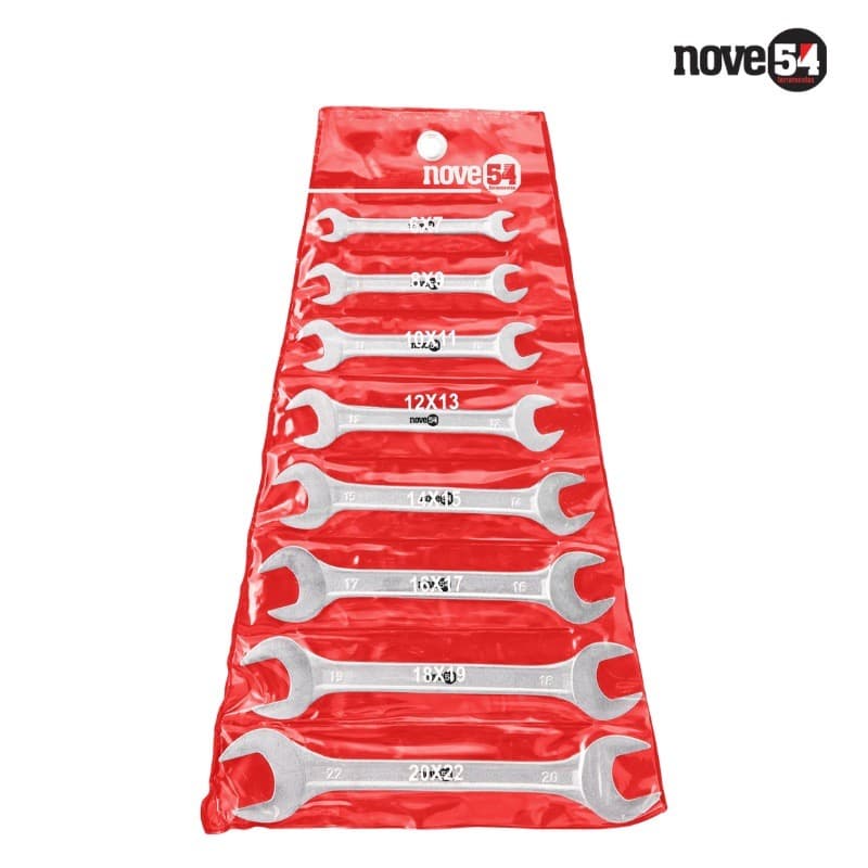 Jogo de Chaves Fixas 6-22 mm 8 Peças NOVE54