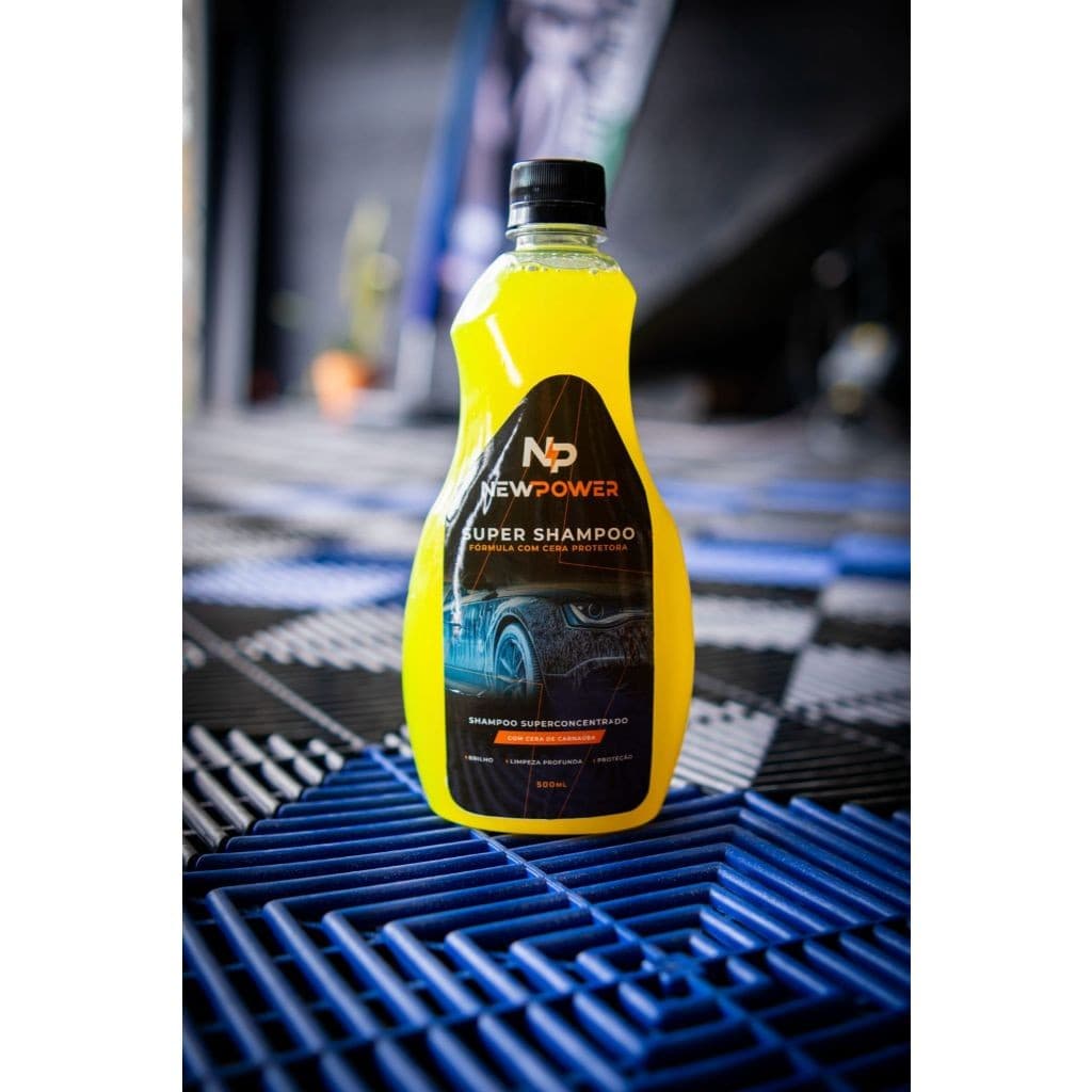 Lava Autos - Shampoo Para Carros - Ph Neutro New Power limpeza simples e Pesada Super concentração