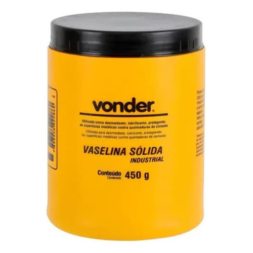 Vaselina Sólida Industrial 450 Grama Lubricante Pasta Vonder