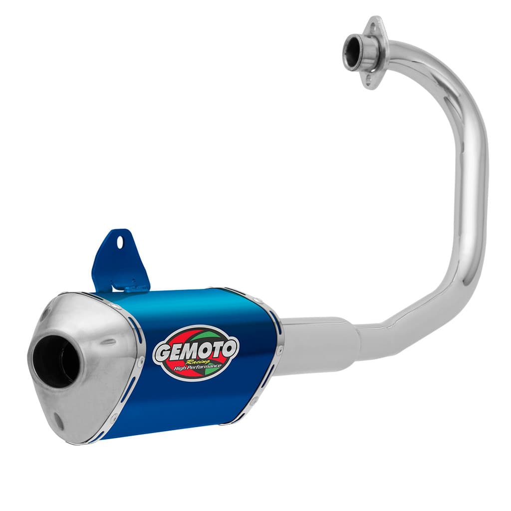 Escapamento Esportivo Racing 3 Trioval Gemoto Motos Honda Titan Ex Esd Fan Esdi 150 2014 À 2016