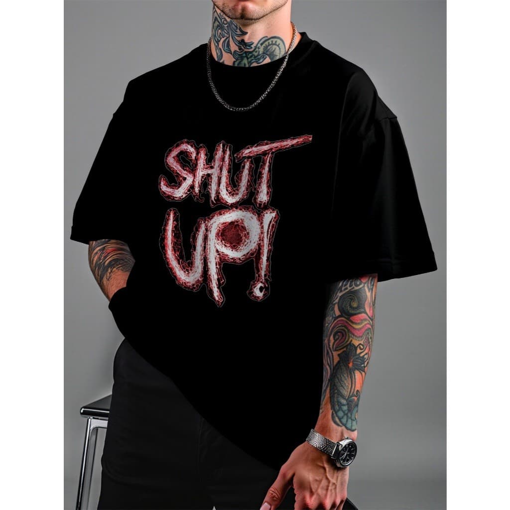 Camisa Camiseta Streetwear Hip Hop Shot Up Quebrada Unissex ref-3558