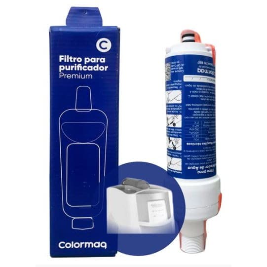 Filtro Refil Colormaq Premium Original Para Purificador Vela Girou Trocou- Purificador Colormaq novo