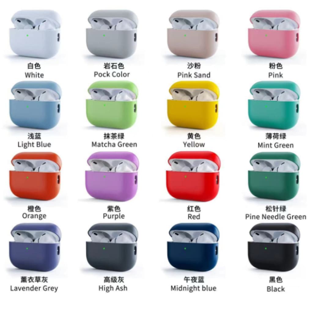 Capa Case Silicone Protetora para fone apple AirPods pro 2 DK store DK store