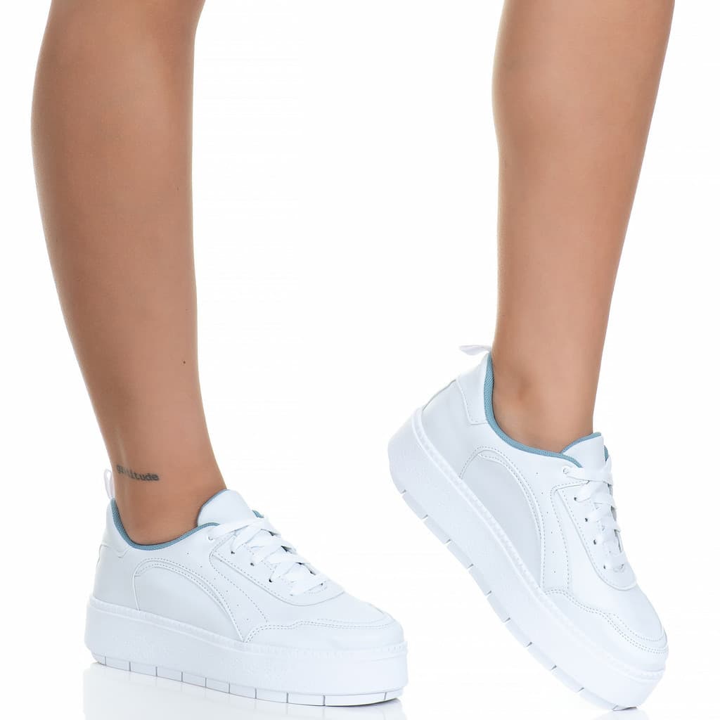 Tênis Plataforma Feminino Confortável