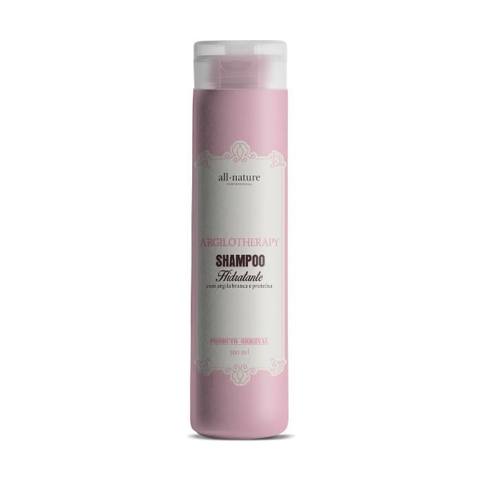 PROMOÇAO: Shampoo Argilotherapy Com Argila Branca e Proteínas 300ml  - All Nature Cosméticos