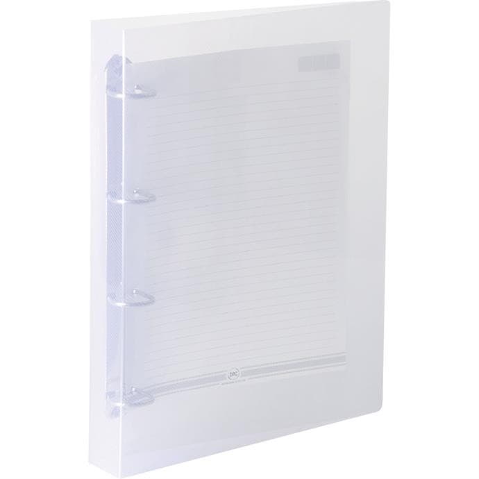 Fichario em PVC Transparente 4 Argolas 26x34cm - Dac