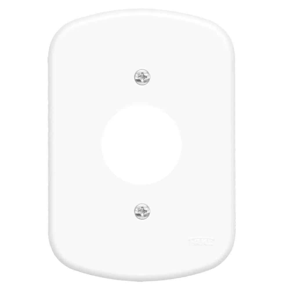 Placa 4x2 f5 fame blanc
