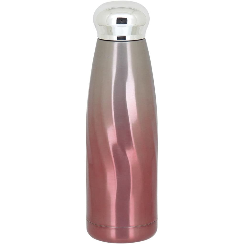 Garrafa Térmica Squeeze Fitness Trenton Parede Dupla Inox 380ml 22x6 Rosa