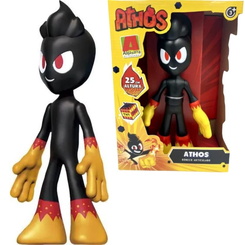 Boneco Articulado Youtuber Athos Gamer Vinil Algazarra