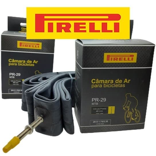 CÂMARA DE AR PIRELLI ARO 29 PRESTA 48MM BICO FINO