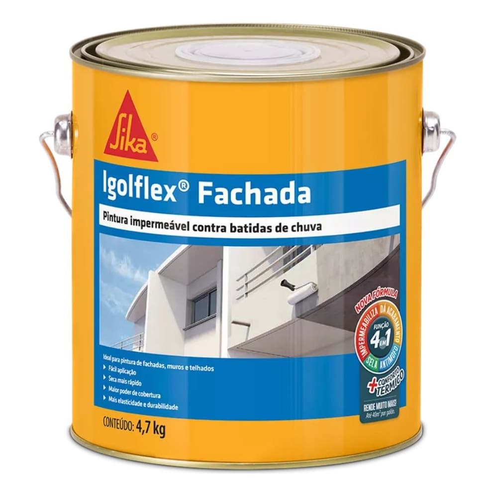 Sika Igolflex Fachada Branco Lata 4,7kg