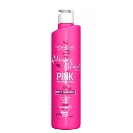 Matizador Magic Power Blond Pink Tróia Hair Champagne 500ml
