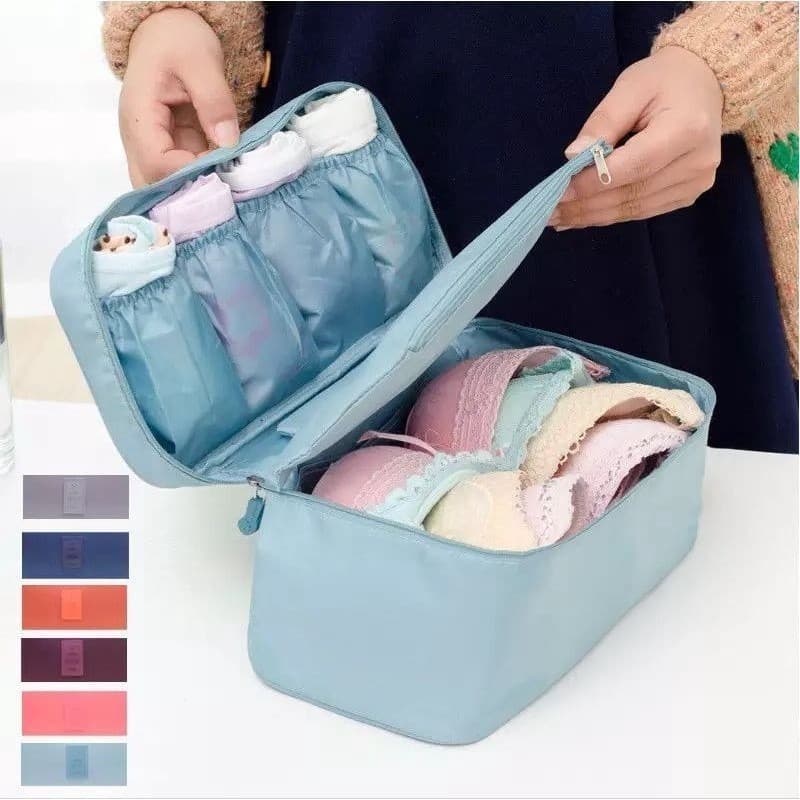 Bolsa Organizadora de Viagem Impermeável Multifuncional Organizador de Bagagem para Roupas Íntimas
