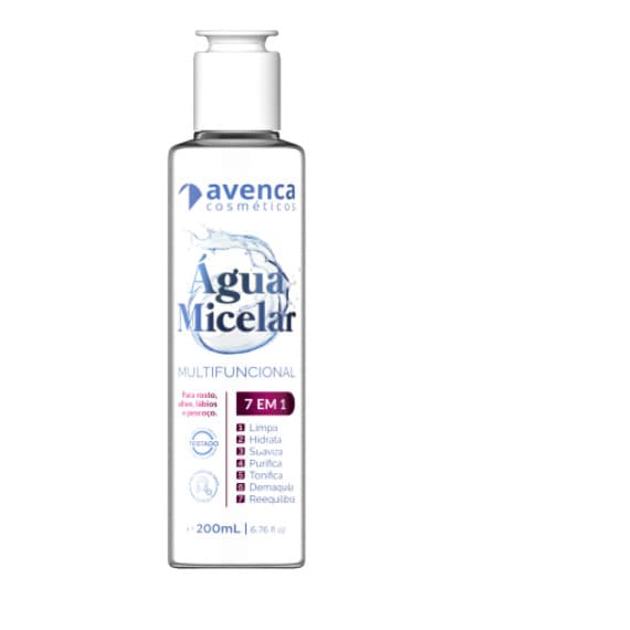 Avenca - Água Micelar  Multifuncional 7 em 1 com 200ml
