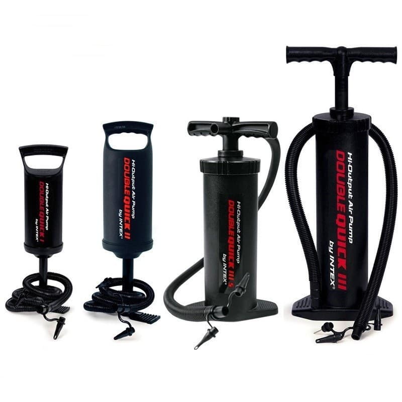 Bomba de Ar Manual Double Quick Média - Intex
