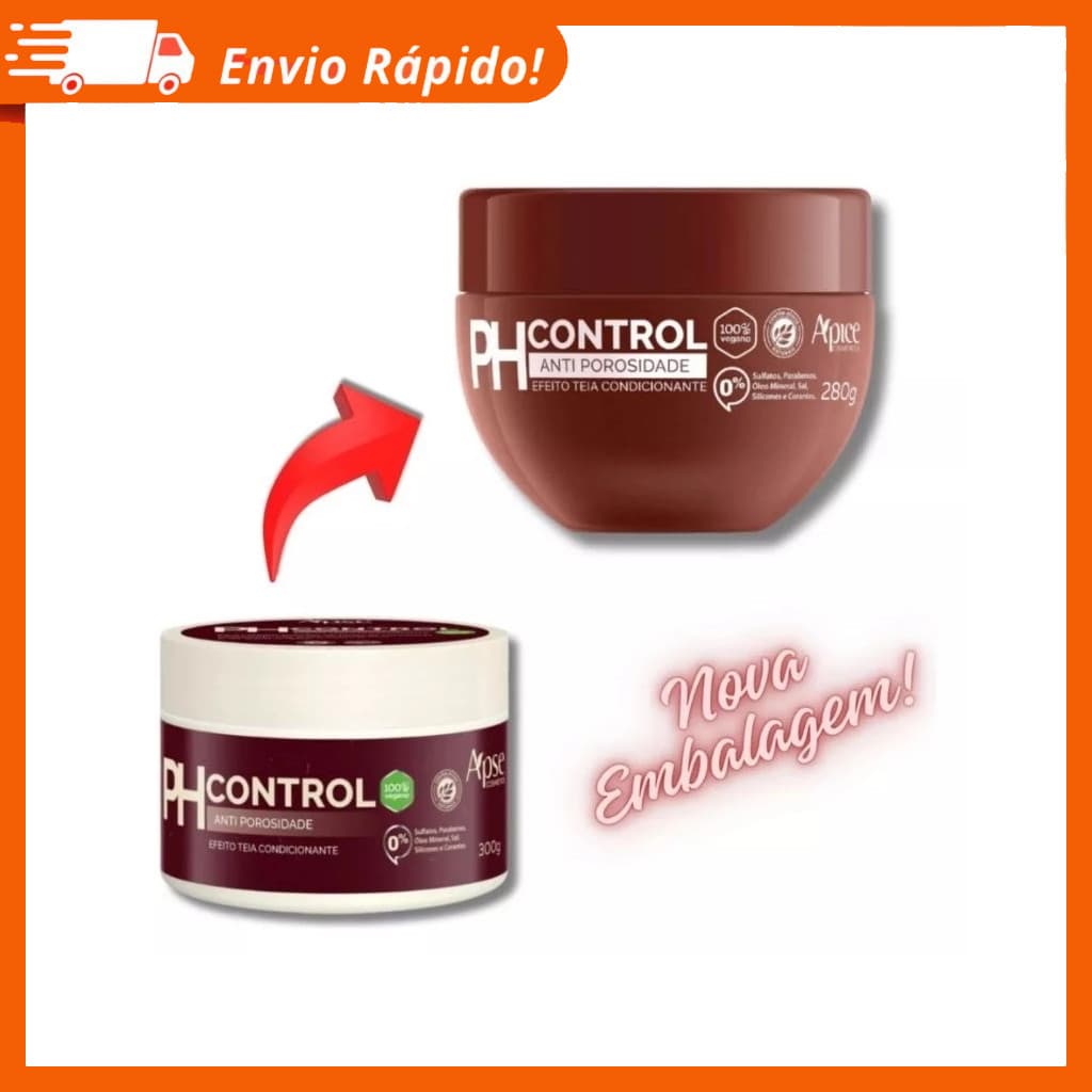 Máscara Acidificante Anti Porosidade PH Control - Apse - Apice