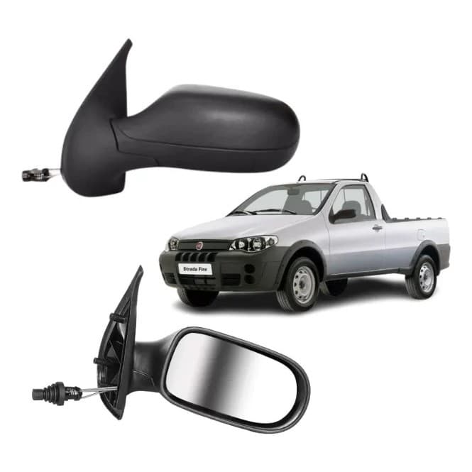 Retrovisor Strada 2005 2006 2007 2008 2009 2010 2011 Com Controle