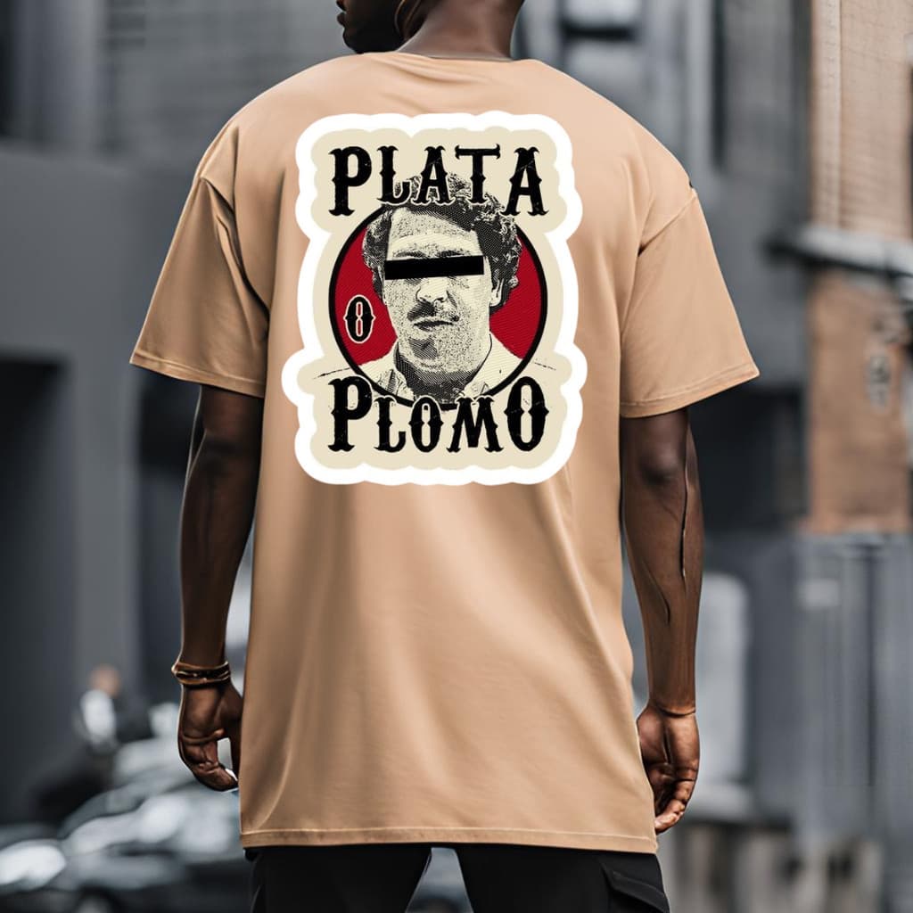 Camiseta camisa oversized streetwear plata e plomo