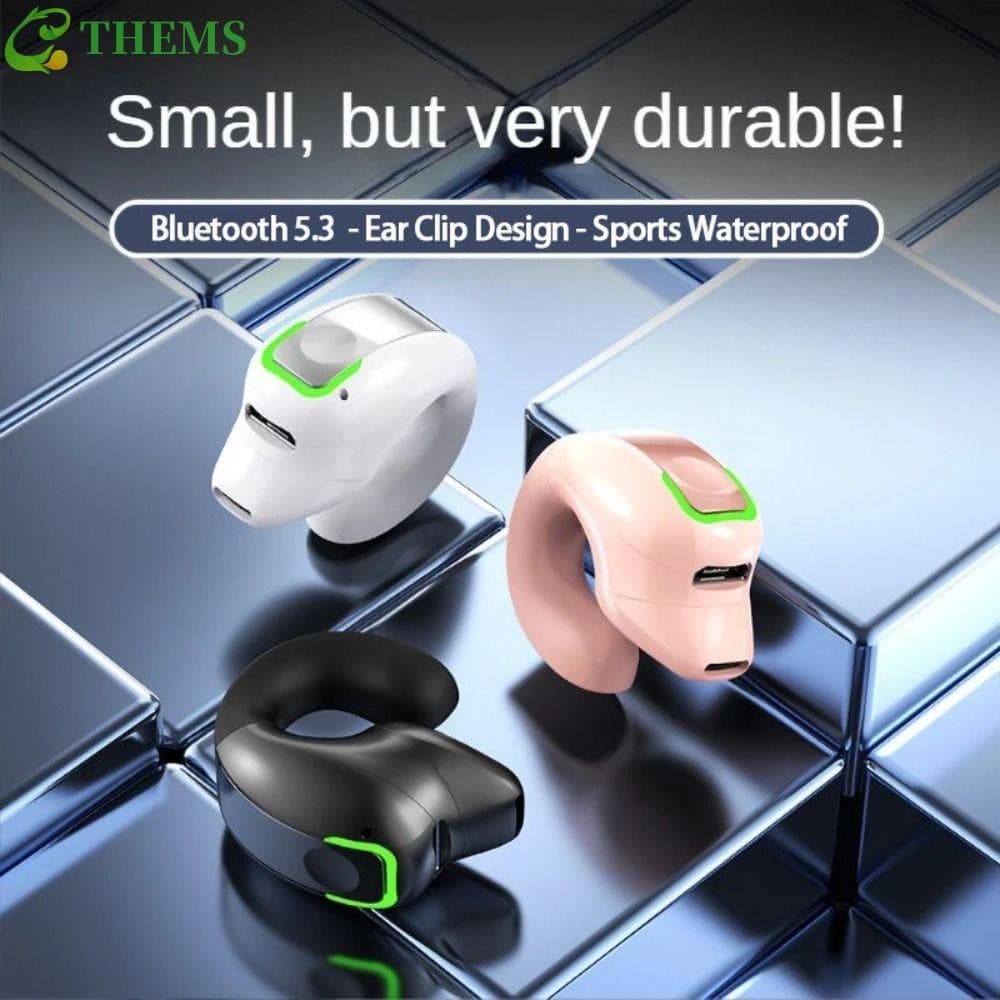 Fones De Ouvido Sem Fio THEMS GD28 , Fone Bluetooth GD28 Com Redução De Ruído Não Intra-Auricular , Condução Óssea