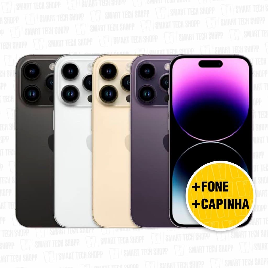 Celular IPhone 14/ 14 Pro e 14 pro Max 128 e 256gb Com Garantia + NF (VITRINE)