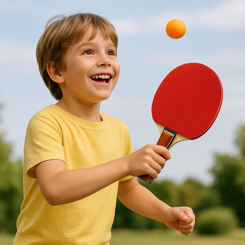Kit Ping Pong 2 Raquetes e 4 Bolas