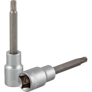 Soquete hexalobular macho longo encaixe de 1/2 T40 VONDER