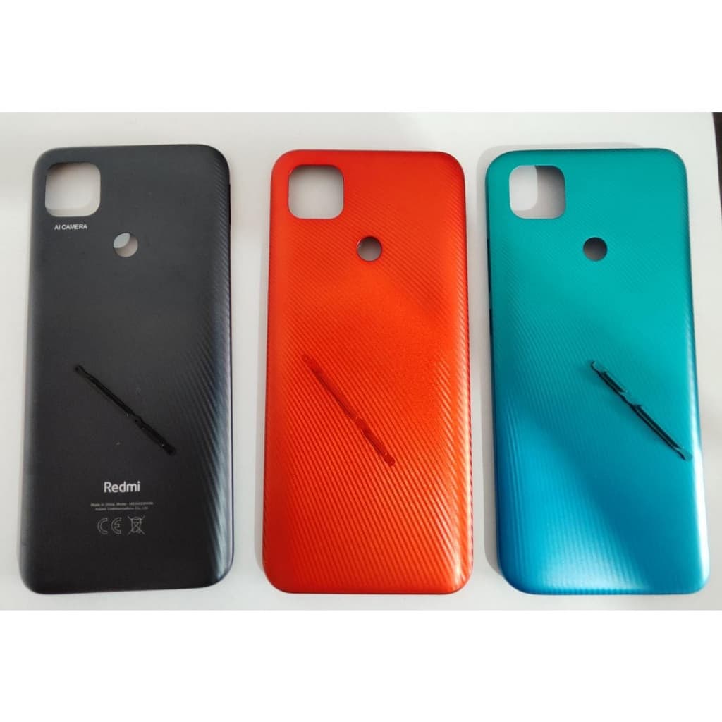 Tampa Traseira De Plastico Redmi 9C Com Botões Externos