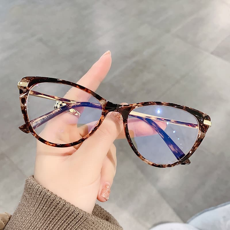 Lentes Substituíveis de Alta Qualidade para Proteção contra Radiação dos Olhos de Gato Dobradiças de Mola