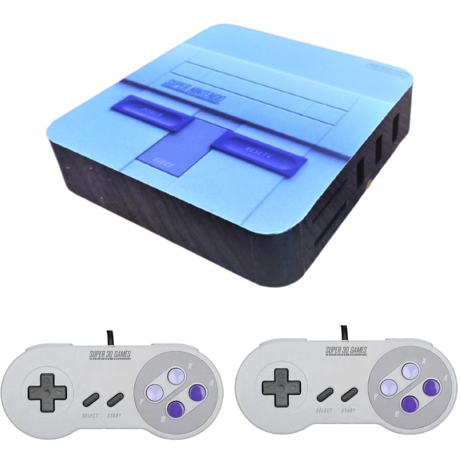 Game Console Retro Super 3D Games Com 150 Mil Jogos Classicos Com 2 Controles