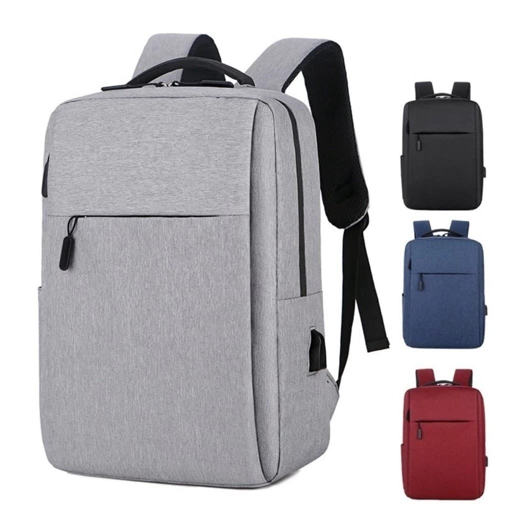 Mochila Bolsa - Mala Executiva Escolar Faculdade Universidade Trabalho - Reforçada Com Saída USB - Mochila Notebook