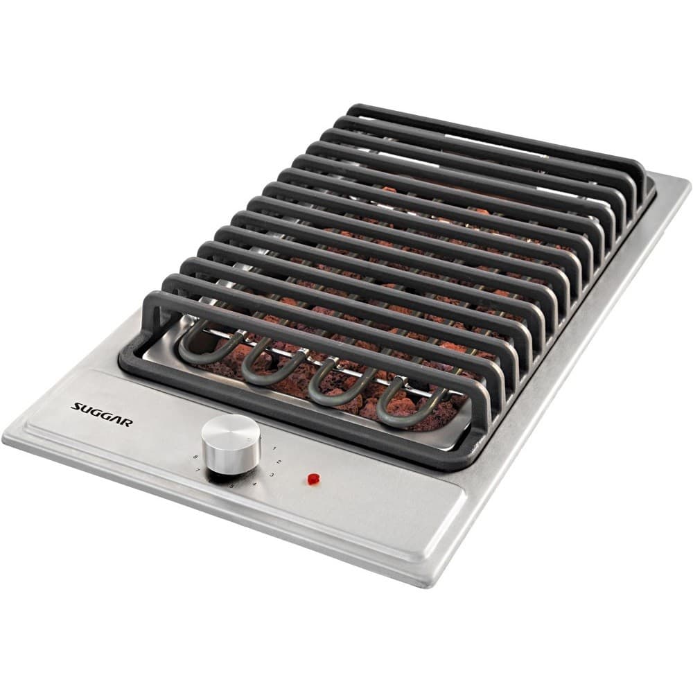 Cooktop Inox Barbecue Churrasqueira Com Grelha Suggar 220V