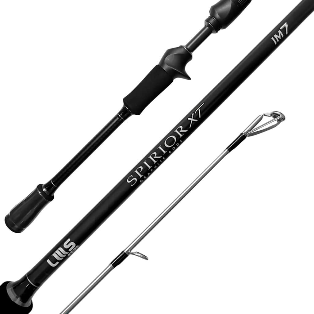 VARA DE PESCA PESCARIA P/ CARRETILHA LUMIS SPIRIOR XT 1.76M - 5-14LB - CARBONO TORAYCA IM7 PESCA ESPORTIVA TUCUNARE 3P