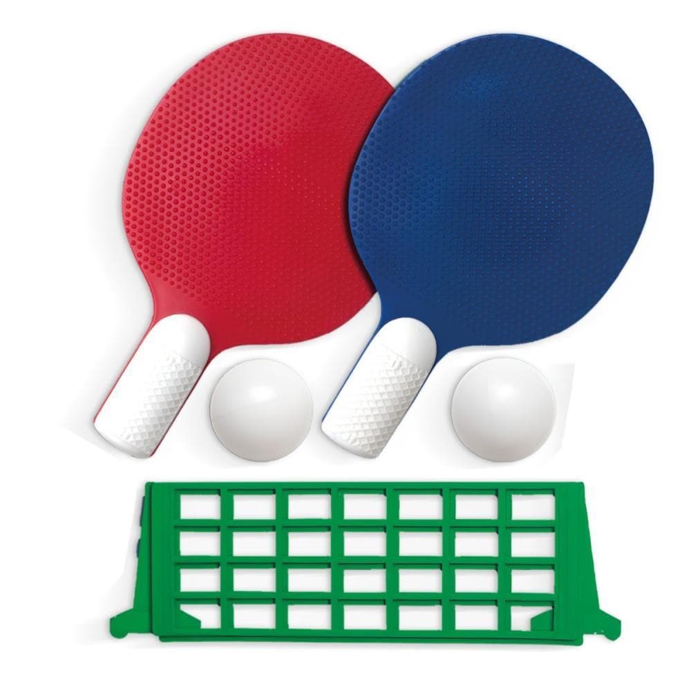 Raquete para PING PONG Conjunto Raquete com 2 Bolas e Suporte - Pica Pau