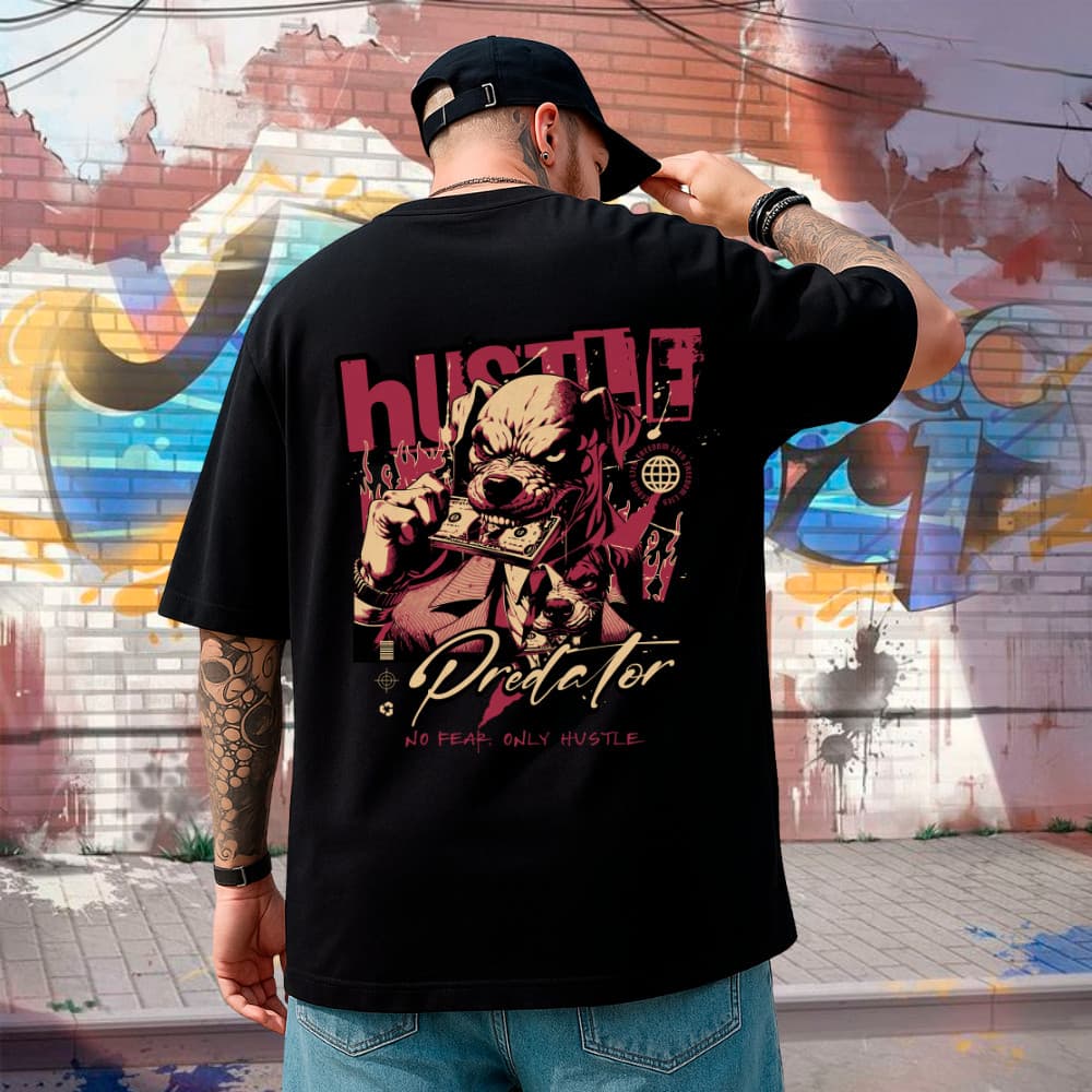 Camiseta Oversized Estilo Streetwear - Camisão Para Academia