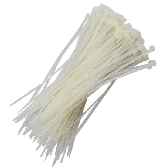 Enforca Gato Abraçadeira Enforca Gato Auto Travante Branca 2,5 x 150mm - WESTERN