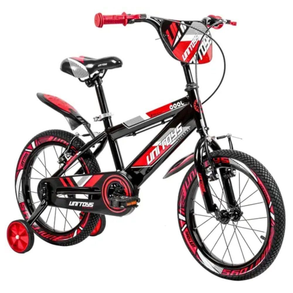 Bicicleta Infantil Aro 16 Rodinhas Freio V Brake Resistente Vermelha Confortavel